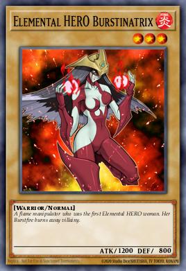 Card Image: Elemental HERO Burstinatrix