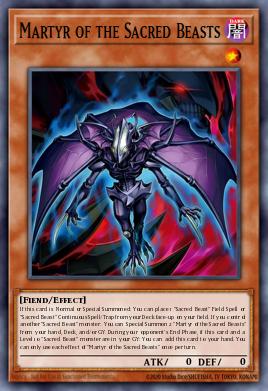 Card Image: Martyr of the Sacred Beasts