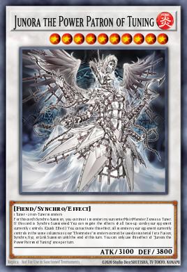 Card Image: Junora the Power Patron of Tuning