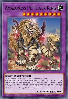 Card Image: Amazoness Pet Liger King