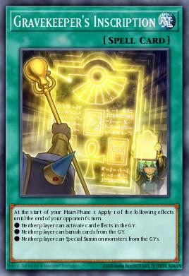 Card Image: Gravekeeper's Inscription