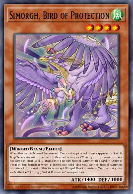 Card Image: Simorgh, Bird of Protection