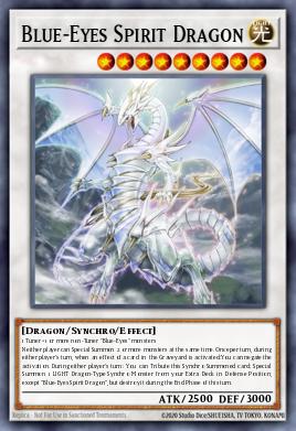 Card Image: Blue-Eyes Spirit Dragon