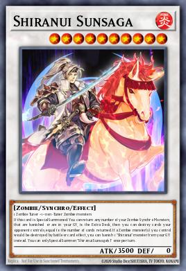 Card Image: Shiranui Sunsaga