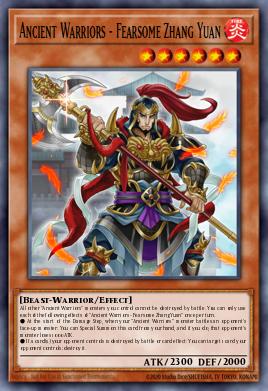 Card Image: Ancient Warriors - Fearsome Zhang Yuan