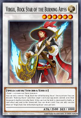 Card Image: Virgil, Rock Star of the Burning Abyss