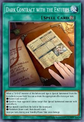 Card Image: Dark Contract with the Entities