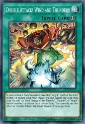 Card Image: Double Attack! Wind and Thunder!!