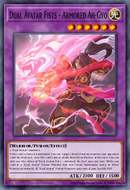 Card Image: Dual Avatar Fists - Armored Ah-Gyo