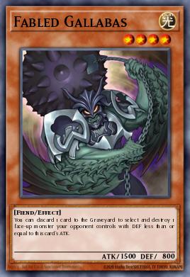 Card Image: Fabled Gallabas