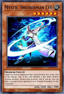 Card Image: Mystic Swordsman LV6