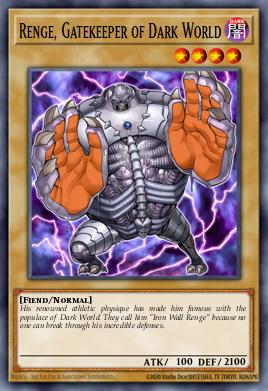 Card Image: Renge, Gatekeeper of Dark World