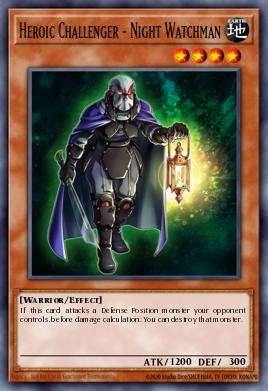 Card Image: Heroic Challenger - Night Watchman