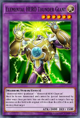 Card Image: Elemental HERO Thunder Giant