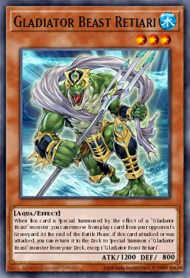 Card Image: Gladiator Beast Retiari