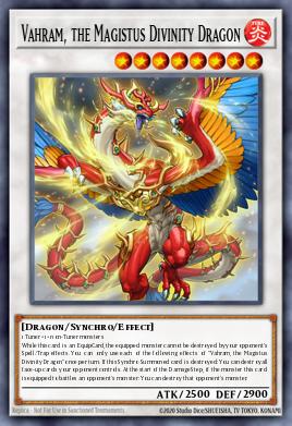 Card Image: Vahram, the Magistus Divinity Dragon