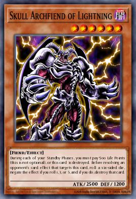 Card Image: Skull Archfiend of Lightning