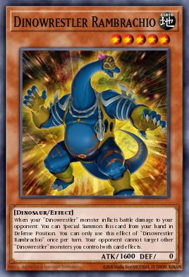 Card Image: Dinowrestler Rambrachio