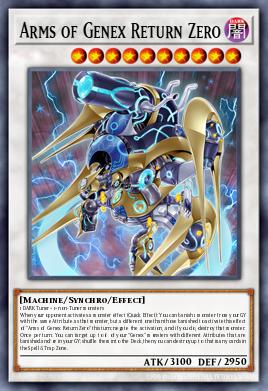 Card Image: Arms of Genex Return Zero