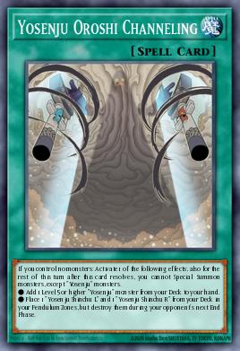 Card Image: Yosenju Oroshi Channeling