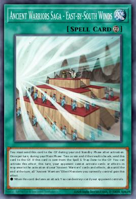 Card Image: Ancient Warriors Saga - East-by-South Winds