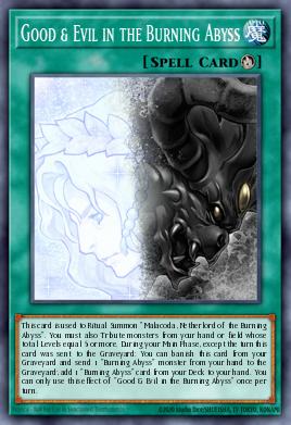 Card Image: Good & Evil in the Burning Abyss