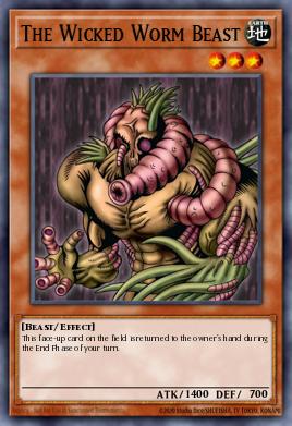 Card Image: The Wicked Worm Beast