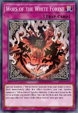 Card Image: Woes of the White Forest