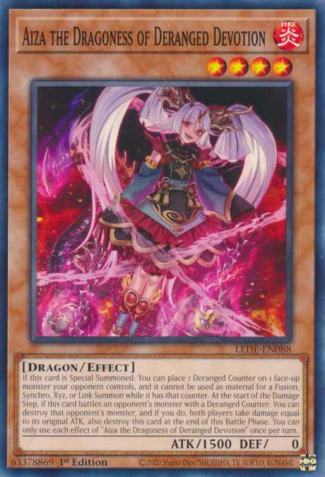 Card Image: Aiza the Dragoness of Deranged Devotion