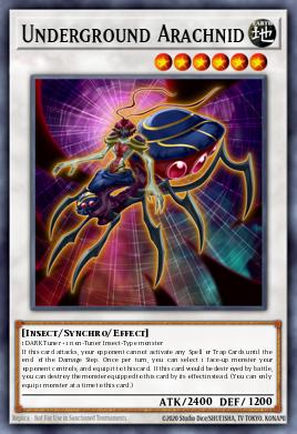 Card Image: Underground Arachnid