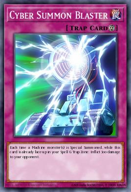 Card Image: Cyber Summon Blaster