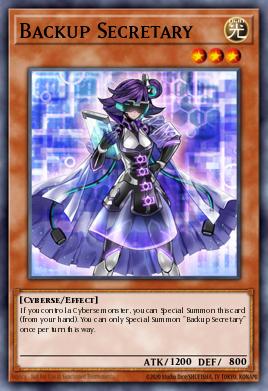 Card Image: Backup Secretary
