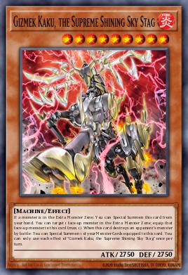 Card Image: Gizmek Kaku, the Supreme Shining Sky Stag