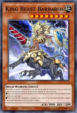 Card Image: King Beast Barbaros