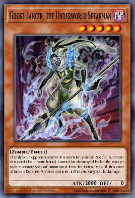 Card Image: Ghost Lancer, the Underworld Spearman