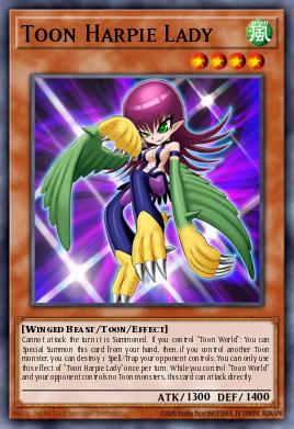 Card Image: Toon Harpie Lady