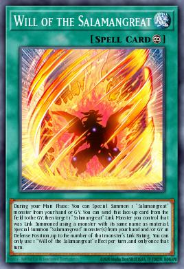 Card Image: Will of the Salamangreat