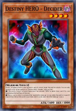Card Image: Destiny HERO - Decider