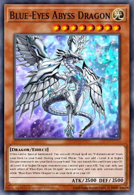 Card Image: Blue-Eyes Abyss Dragon