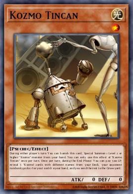 Card Image: Kozmo Tincan