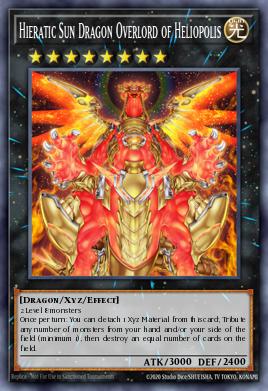Card Image: Hieratic Sun Dragon Overlord of Heliopolis