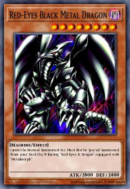 Card Image: Red-Eyes Black Metal Dragon