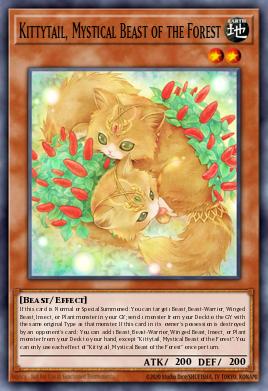 Card Image: Kittytail, Mystical Beast of the Forest