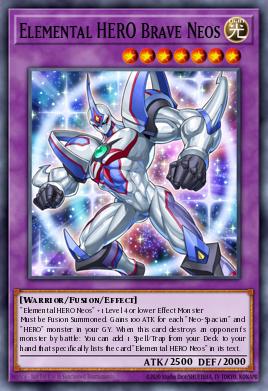 Card Image: Elemental HERO Brave Neos