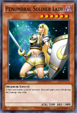 Card Image: Penumbral Soldier Lady