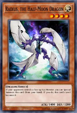 Card Image: Radius, the Half-Moon Dragon