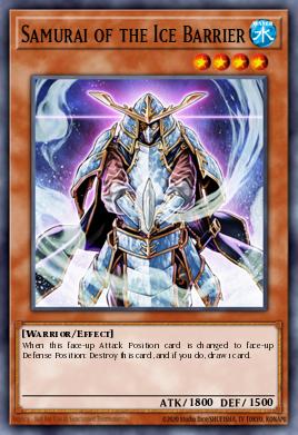 Card Image: Samurai of the Ice Barrier
