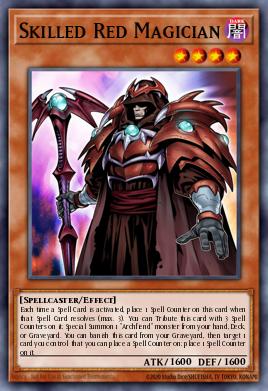 Card Image: Skilled Red Magician