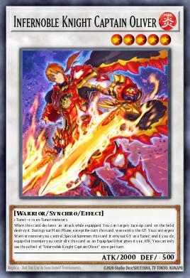Card Image: Infernoble Knight Captain Oliver