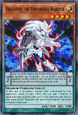 Card Image: Dragodies, the Empowered Warrior